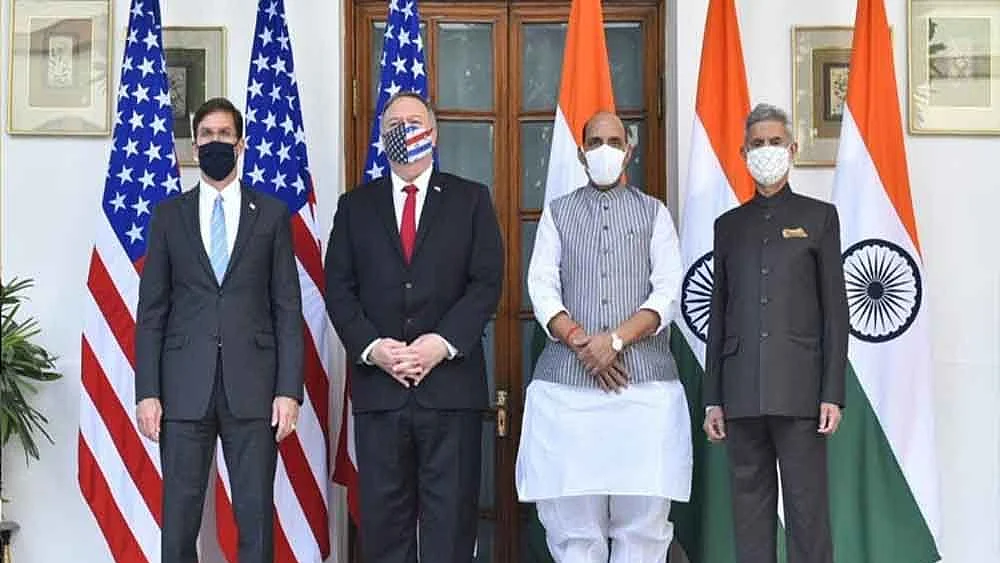 India, United States hold third edition of 2+2 talks
