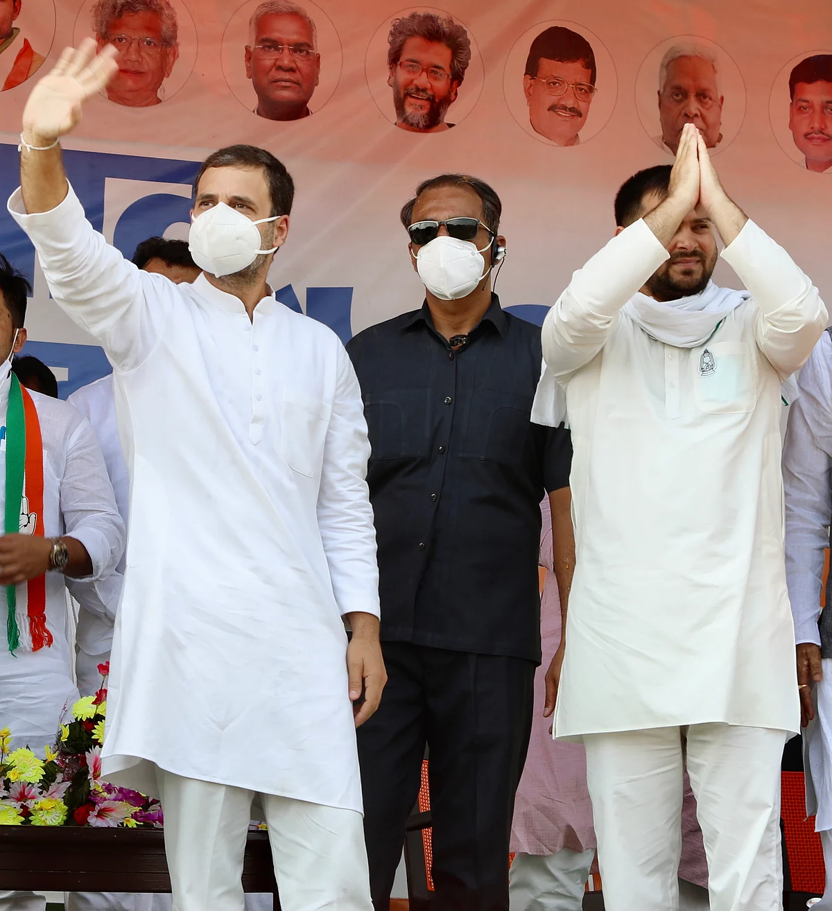 Shri Rahul Gandhi and Shri Tejashwi Yadav