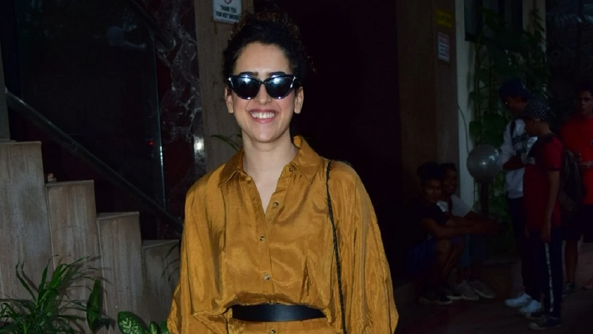 Actress Sanya Malhotra (Photo Courtesy: IANS)