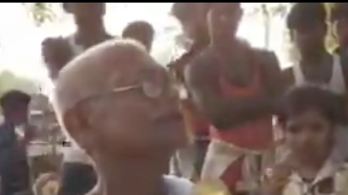 WATCH: Villager in Bihar says he didn’t see ‘vikas’ coming as he had gone to the doctor’s!