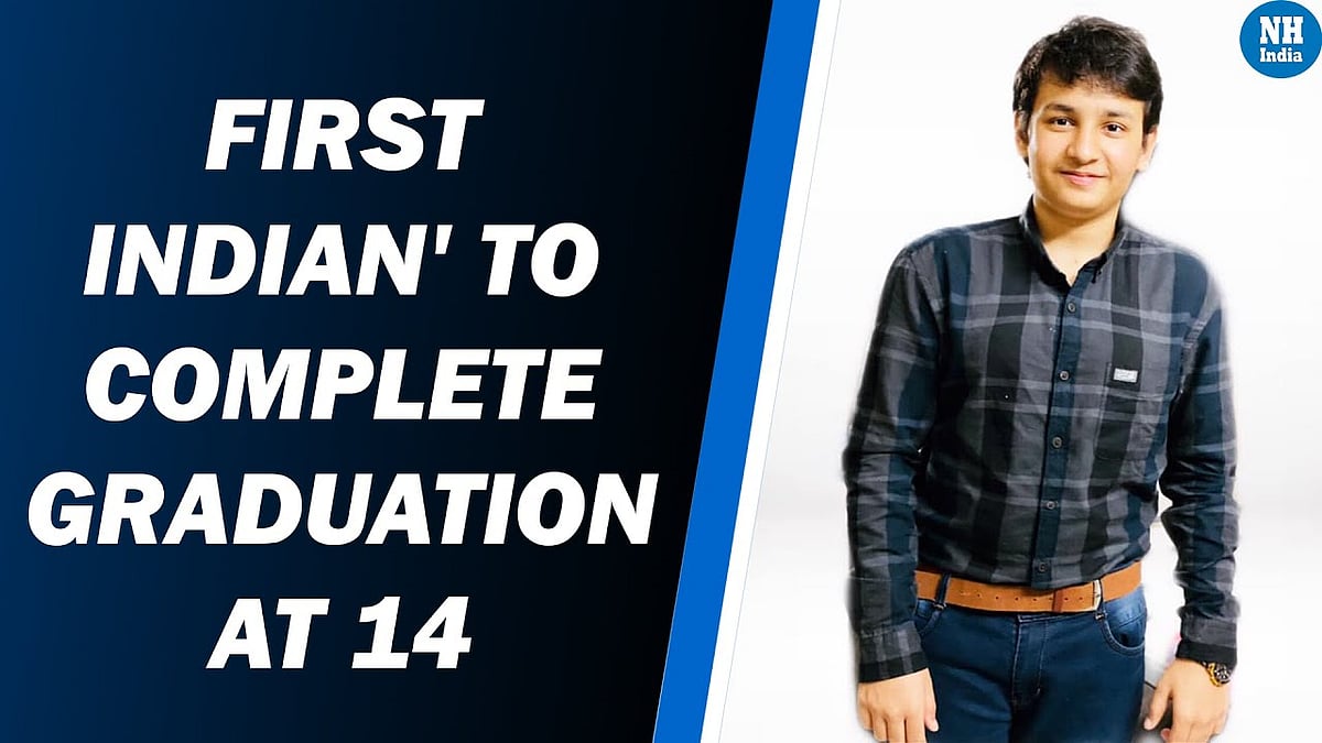 14-year-old Agastya Jaiswal completes his B.A degree 