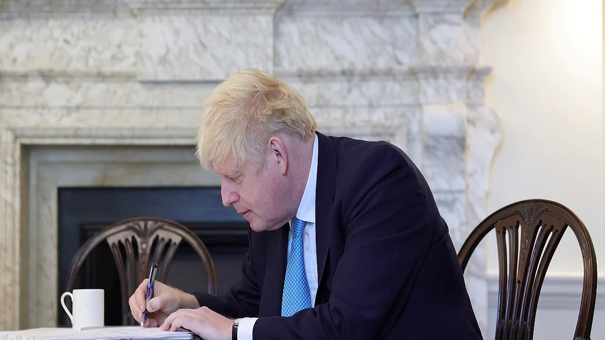 British Prime Minister Boris Johnson
