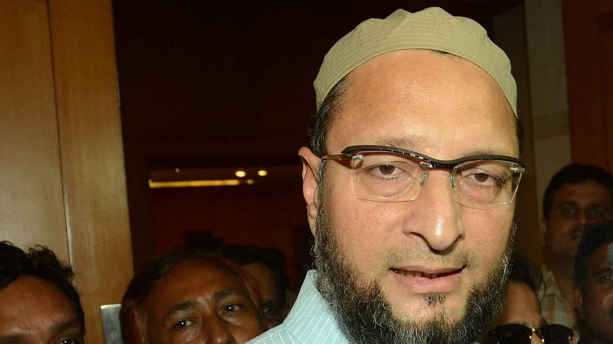 AIMIM chief Asaduddin Owaisi (Photo Courtesy: IANS)