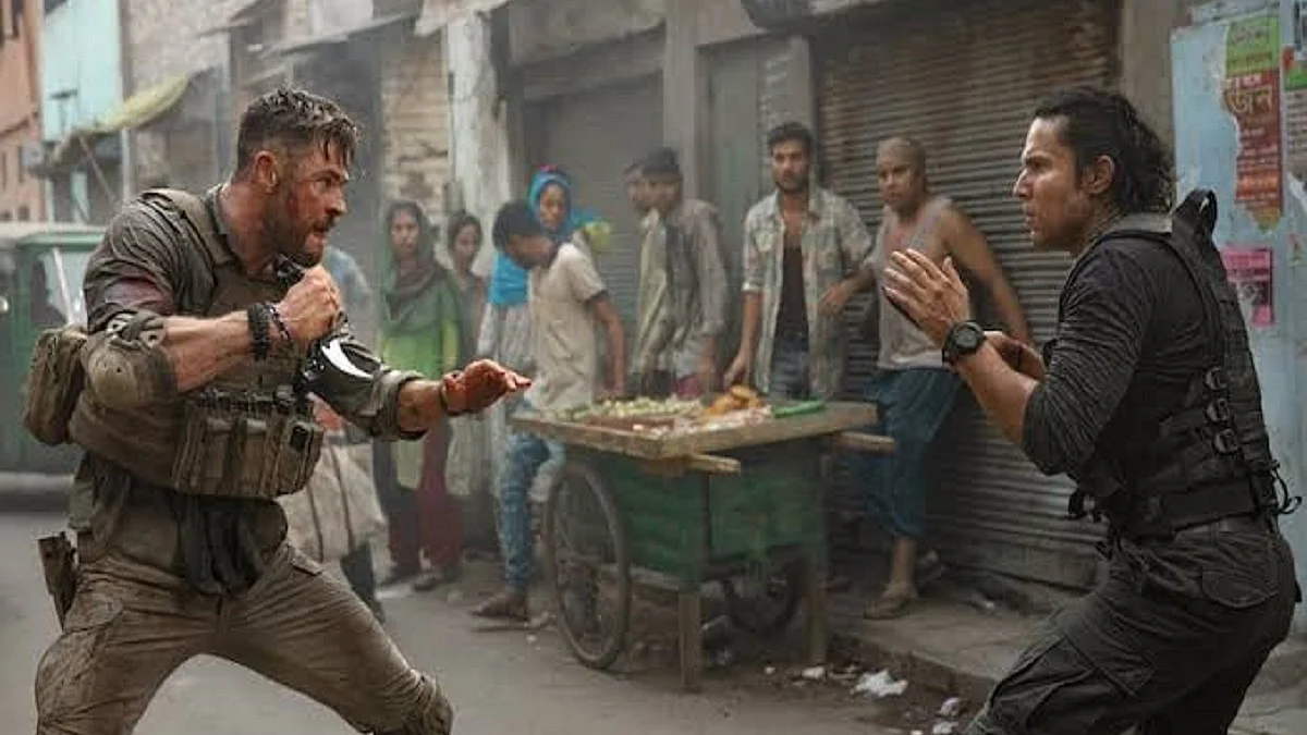 Randeep Hooda, congratulates his Extraction co-star, Chris Hemsworth on winning the action movie star 2020!