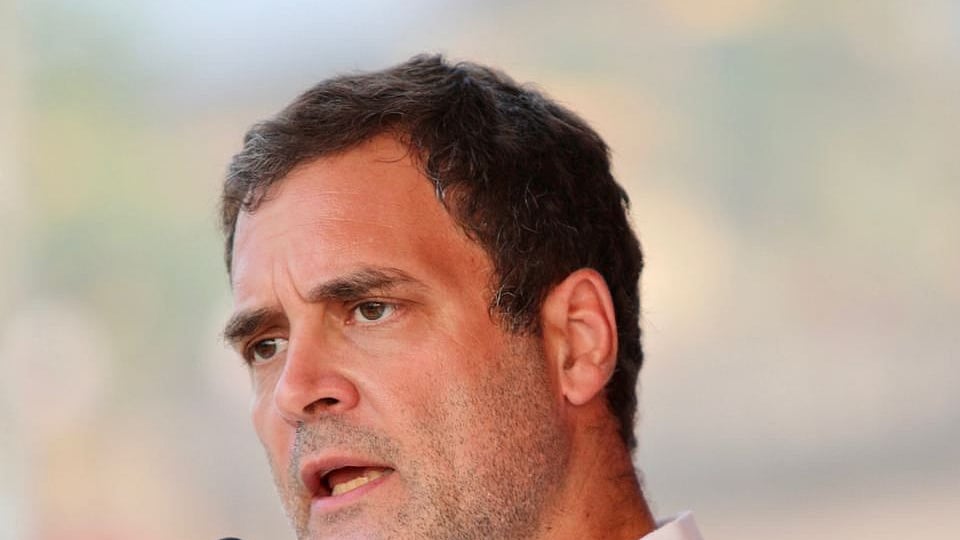 Congress leader Rahul Gandhi
