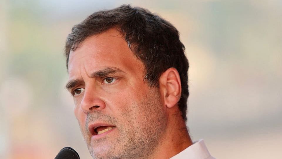 Congress leader Rahul Gandhi