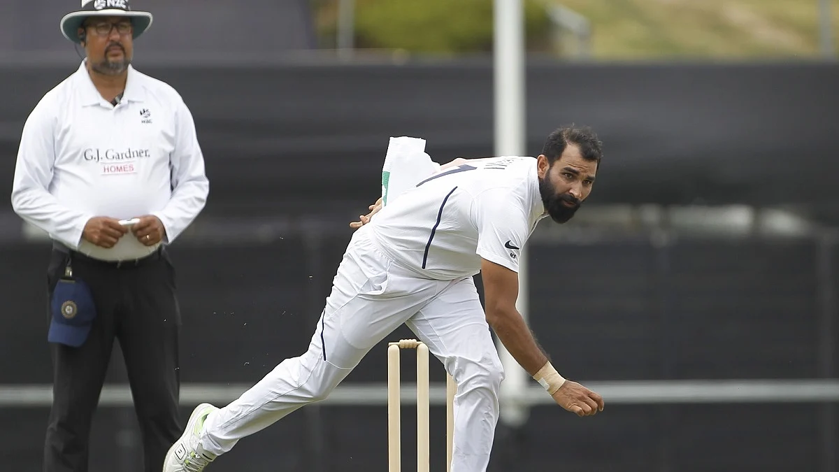 Right-arm India fast bowler Mohammed Shami (Photo Courtesy: IANS)