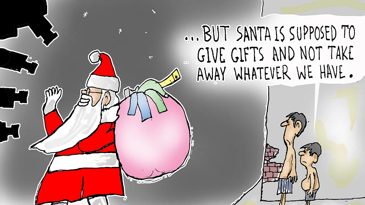 Merry Christmas: neither the pandemic nor travel restrictions will stop Santa Claus