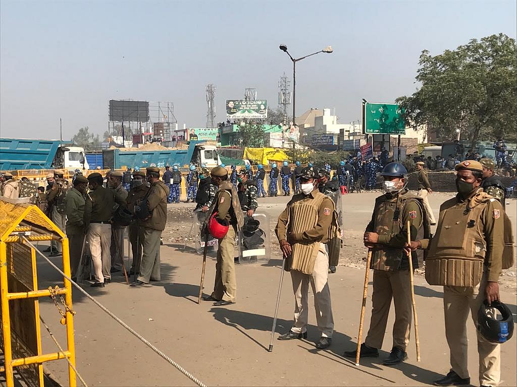 Ground report: It’s a city of caravans at the Singhu border
