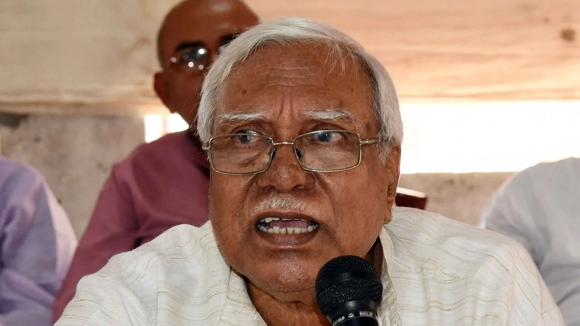 All India Kisan Sabha general secretary Hannan Mollah (IANS Photo)