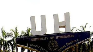 University of Hyderabad students protest against quarantine charges