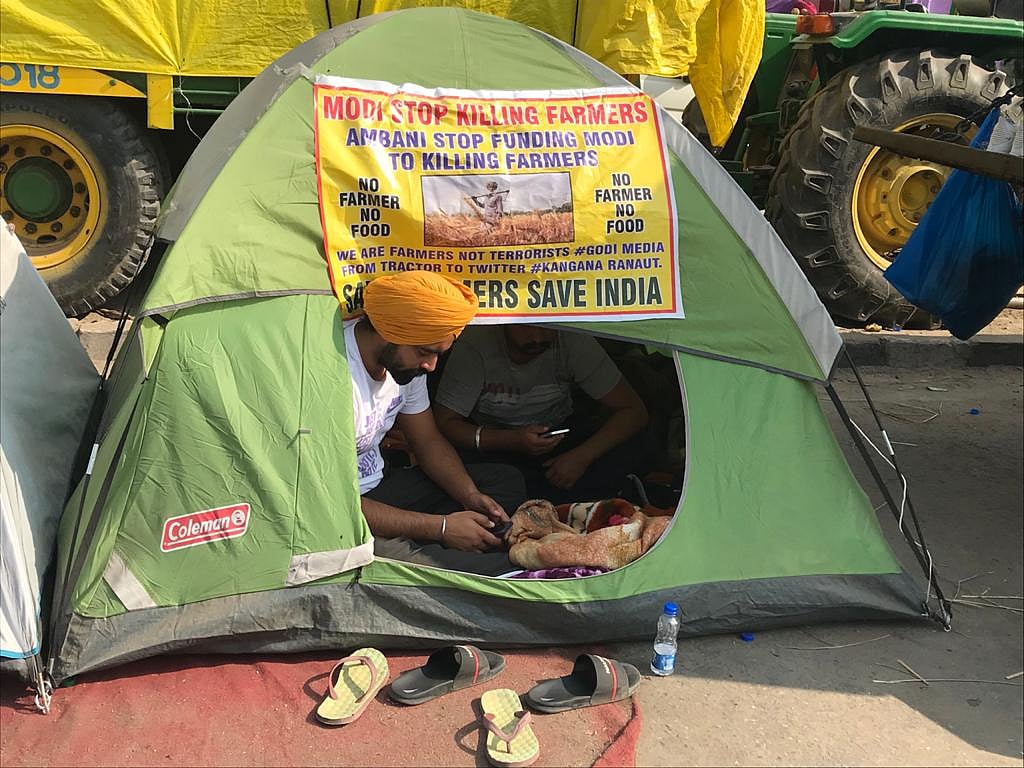 Ground report: It’s a city of caravans at the Singhu border