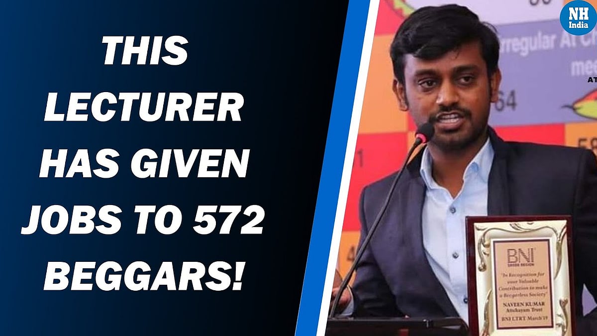 This lecturer is working towards ‘Beggar Free India’ 