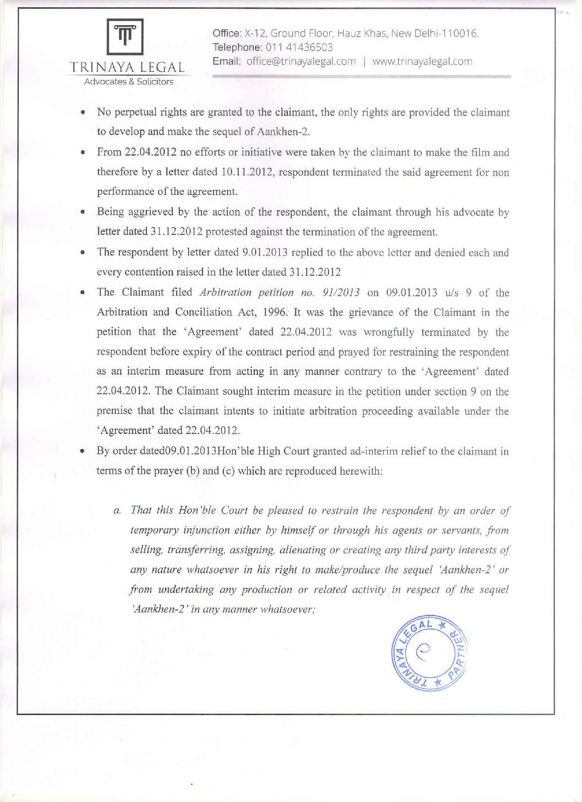 No way am I selling my rights of ‘Aankhen’, says producer Gaurang Doshi