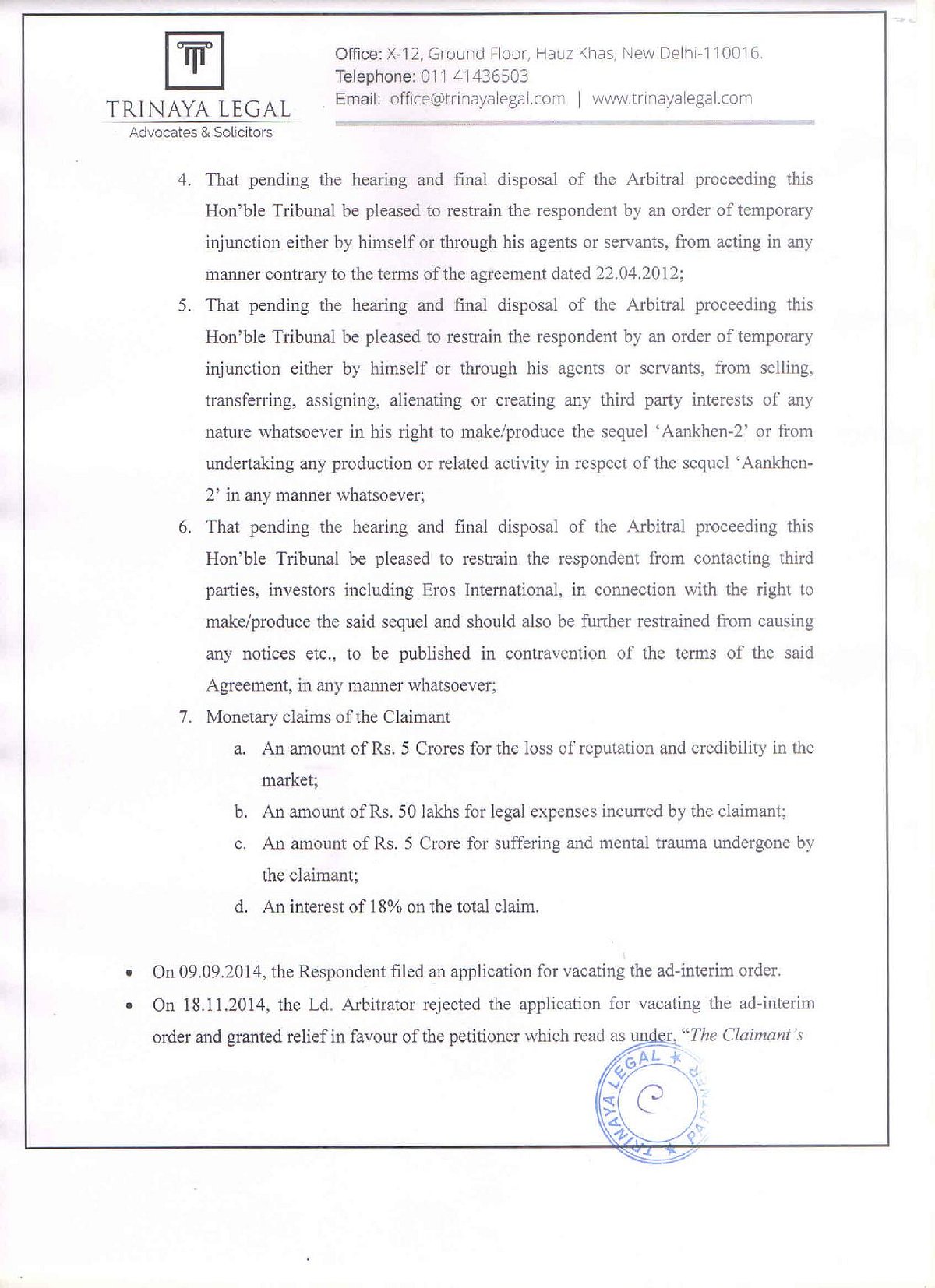 No way am I selling my rights of ‘Aankhen’, says producer Gaurang Doshi