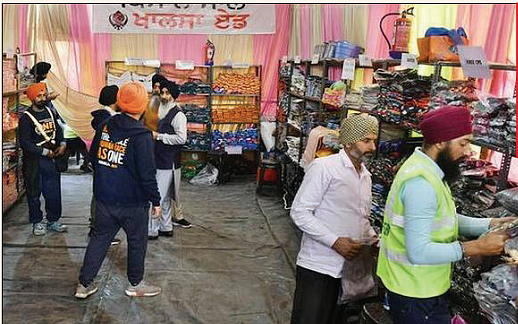 Khalsa Aid’s ‘Kisan Malls’ for protestors at Singhu and Tikri