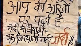 On New Year’s Day, 36th day of camping at the Delhi border, spirit of farmers still high