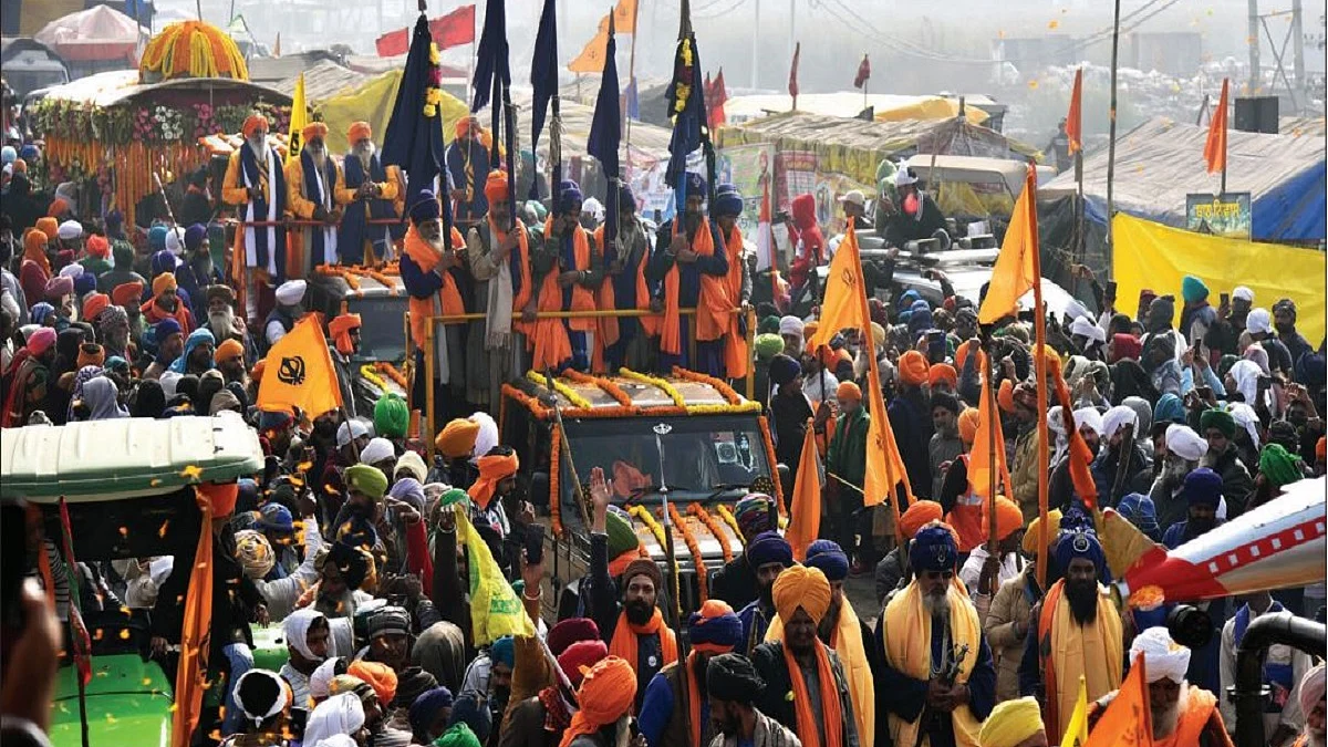 Farmers camping at Delhi’s borders say they are ready for a prolonged battle 