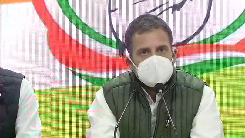 Congress leader Rahul Gandhi (Photo Courtesy: ANI)