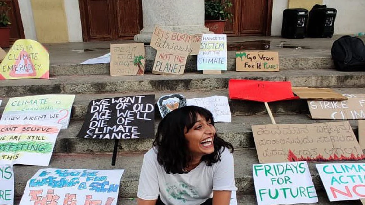 Disha Ravi (Photo Courtesy: Twitter/ @iamparmjit)