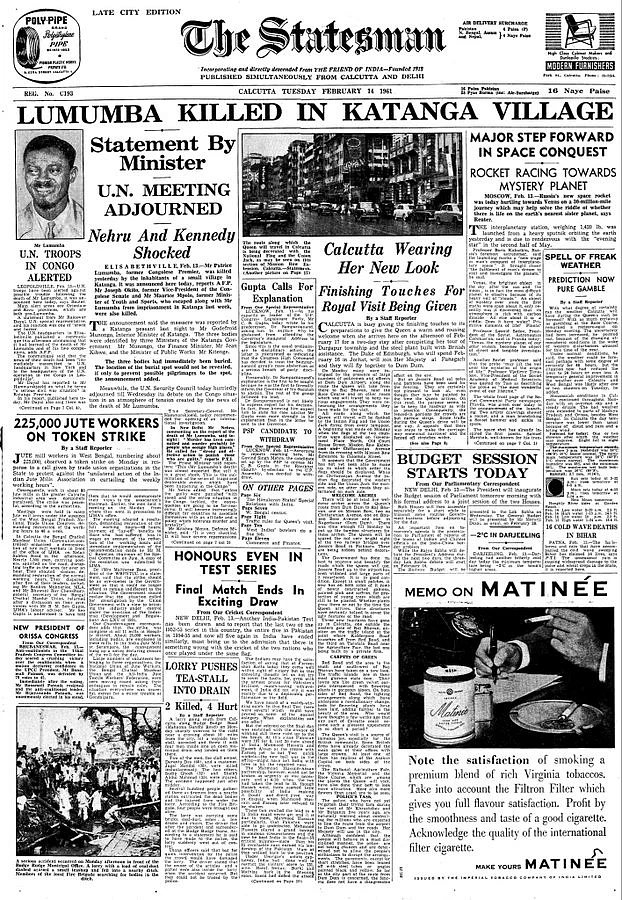 What some papers reported on Valentine’s Day in 1961