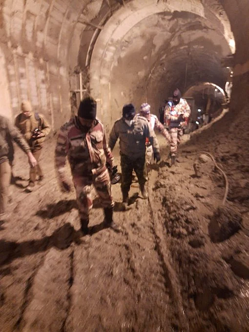Drilling operation launched at Tapovan tunnel to rescue trapped workers