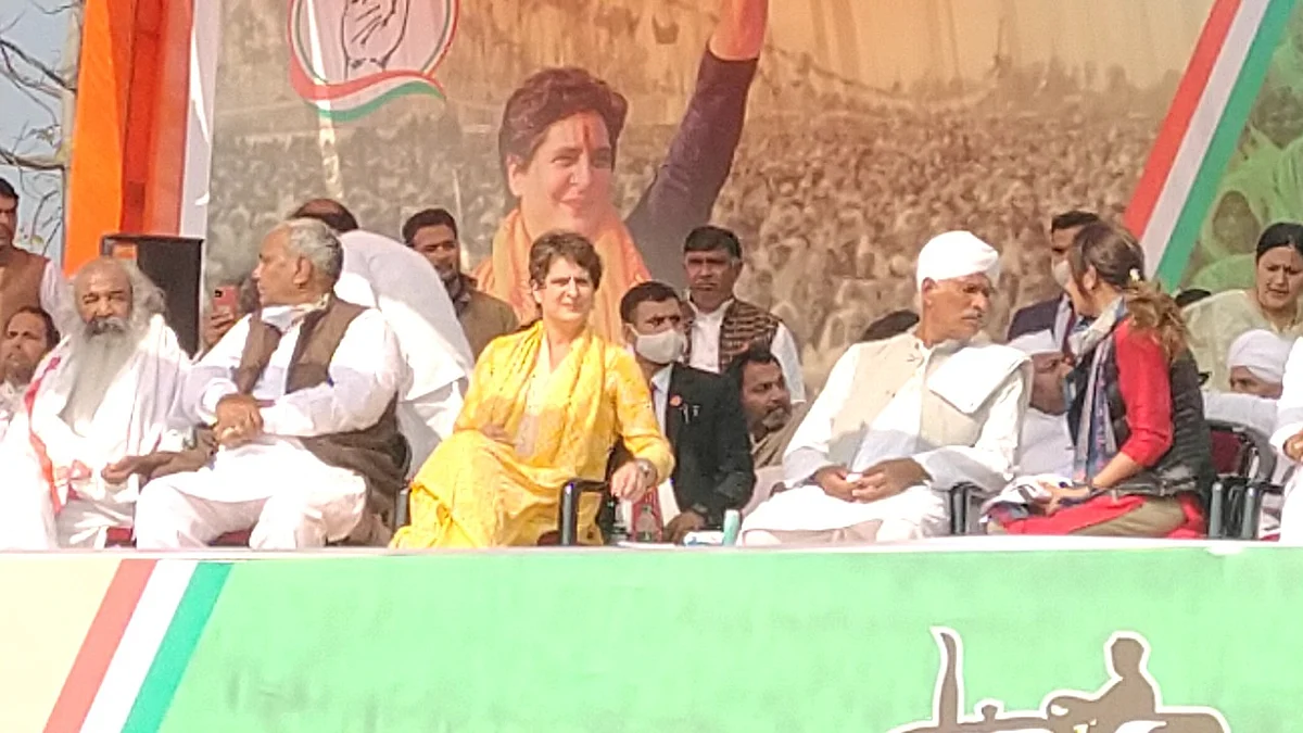 Priyanka Gandhi bowls over Jats and farmers in Muzaffarnagar