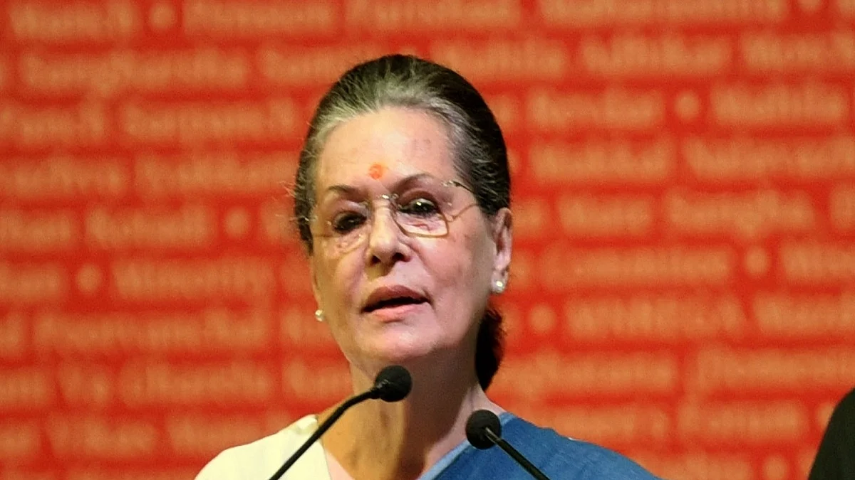 Congress president Sonia Gandhi (Photo Courtesy: IANS)