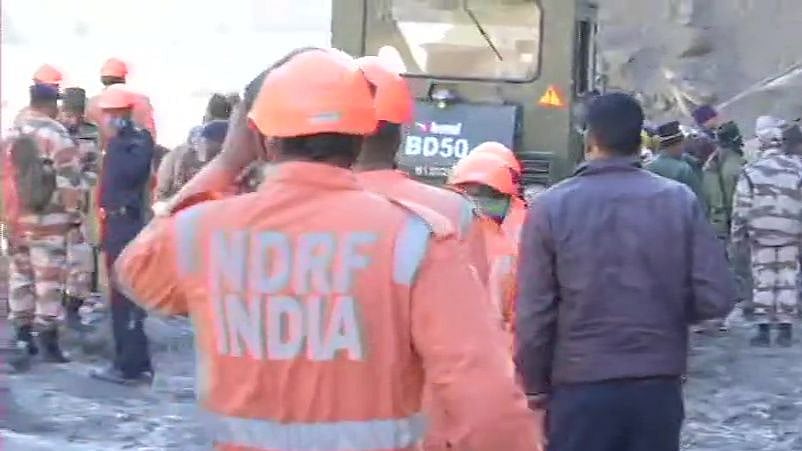 Multi-agency operation on to rescue those trapped inside tunnel in Uttarakhand’s Tapovan