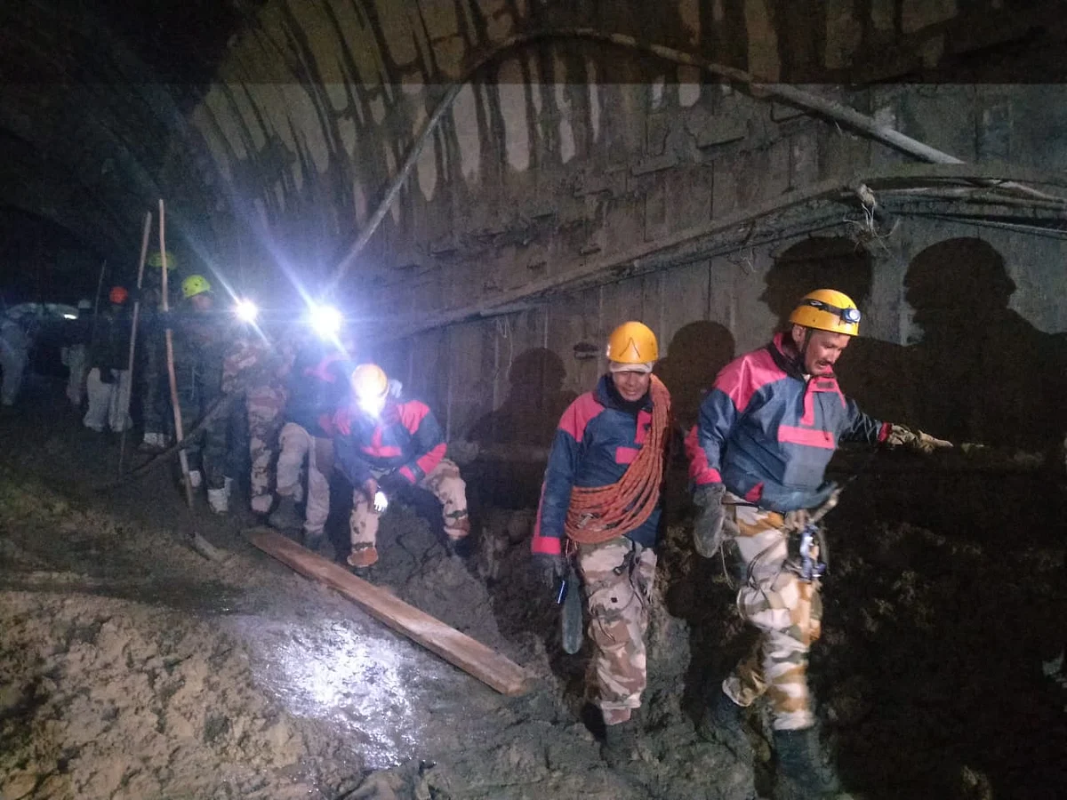 Uttarakhand disaster caused by landslide due to accumulation of snow, says CM; rescue operations continue