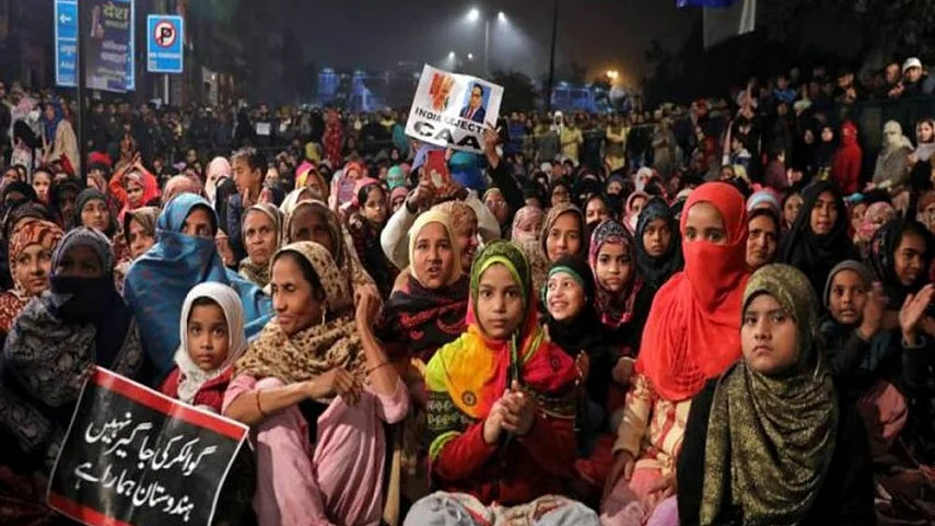 File photo of Shaheen Bagh protest