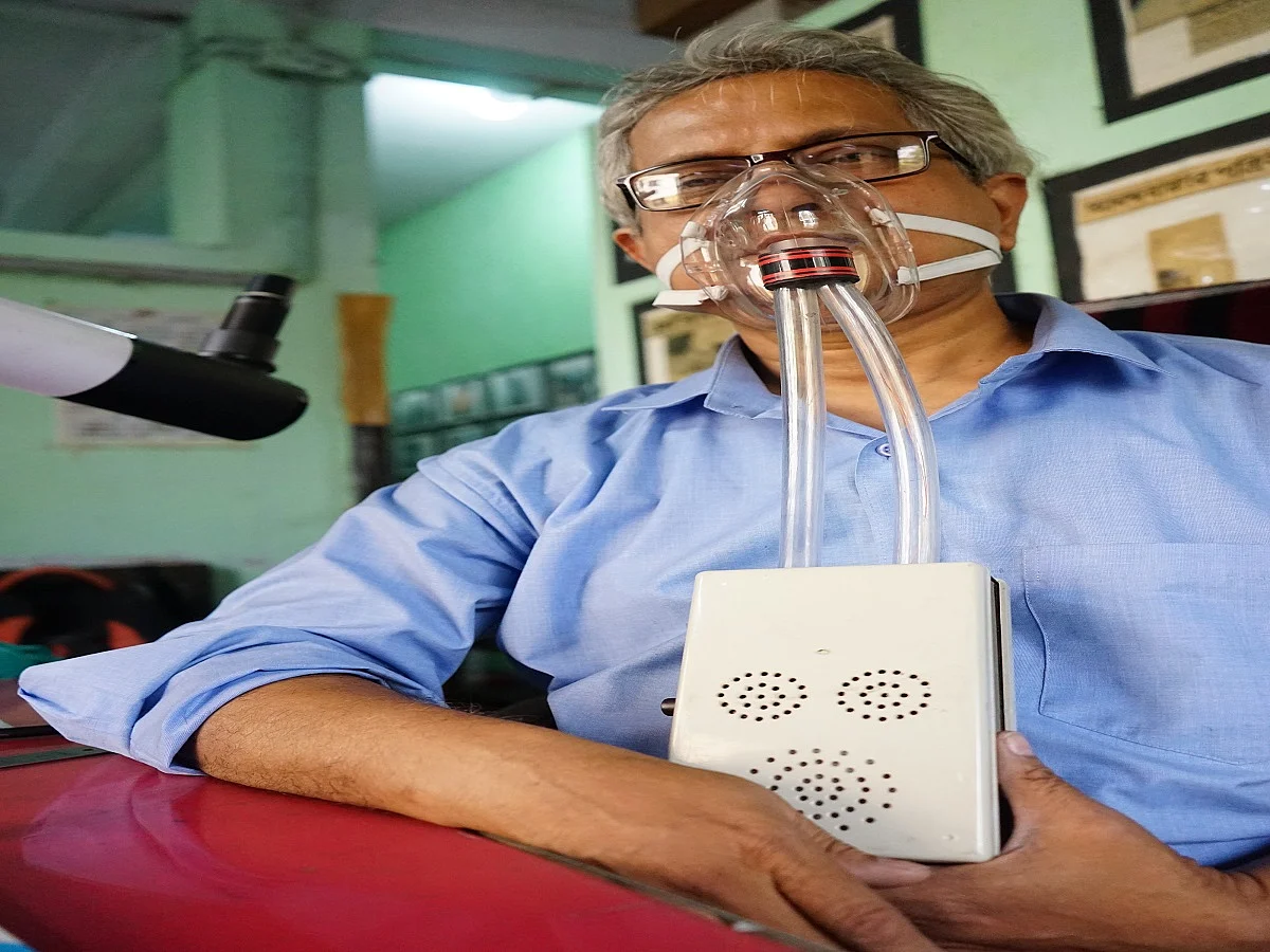 Kolkata based innovator’s all-purpose mask claims to make life easier