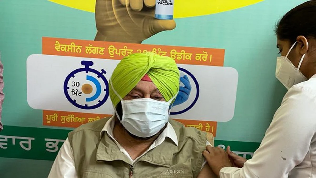 Punjab Chief Minister Capt Amarinder Singh (Photo Courtesy: Twitter/ @capt_amarinder)