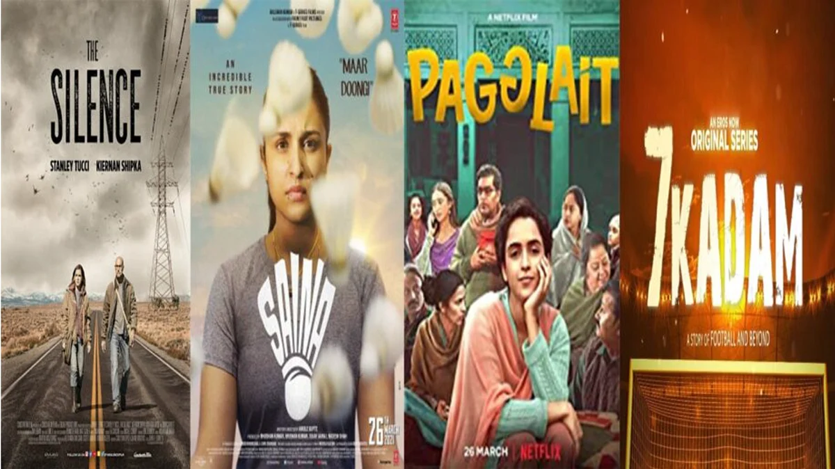 The battle of the Box Office: Pagglait, Saina, The Silence & 7 Kadam