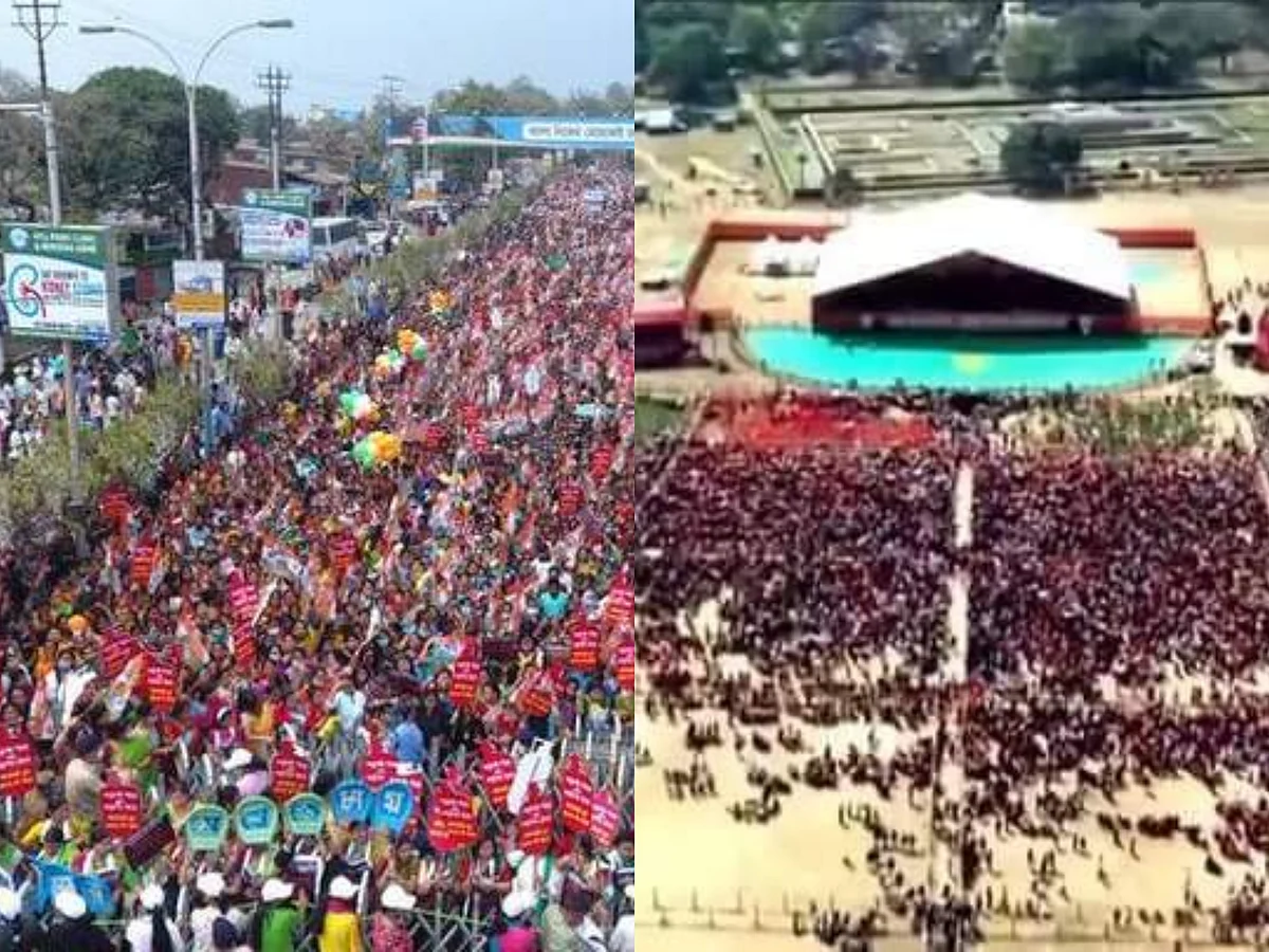 On the competing Sunday matinee show, Mamata Banerjee stole the thunder