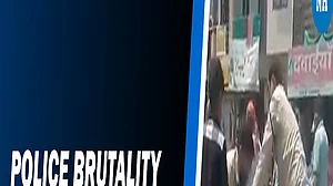 2 cops thrash man for not wearing mask in MP
