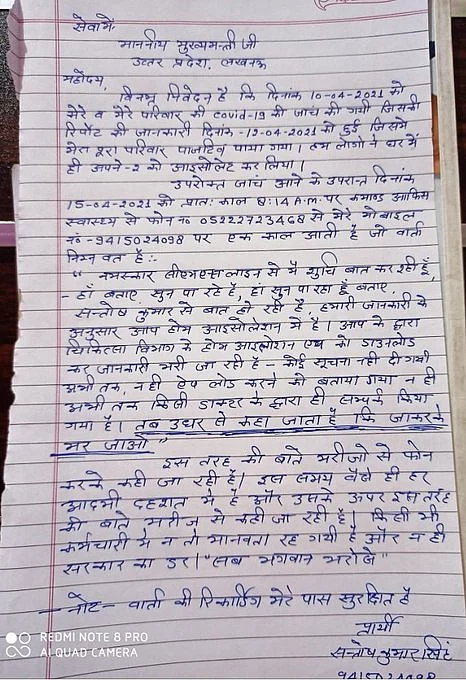 ‘Go die, you uncouth’: UP Covid patient told on govt helpline