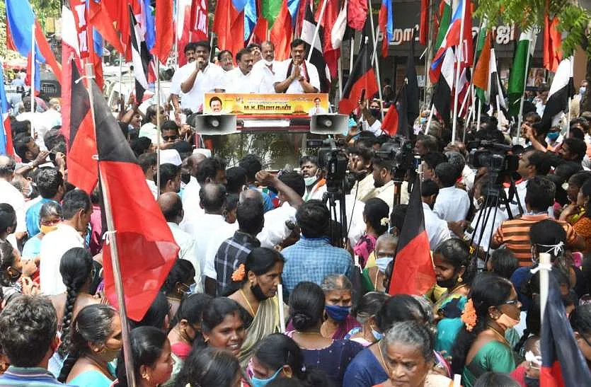 Campaigns in southern states end tomorrow with BJP’s all out bid to emerge out of the cow belt 