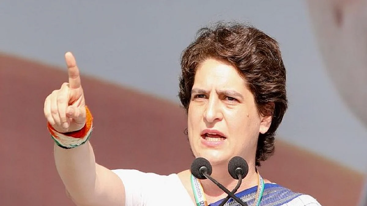 Congress General Secretary Priyanka Gandhi (Photo Courtesy: Twitter/@ians_india)