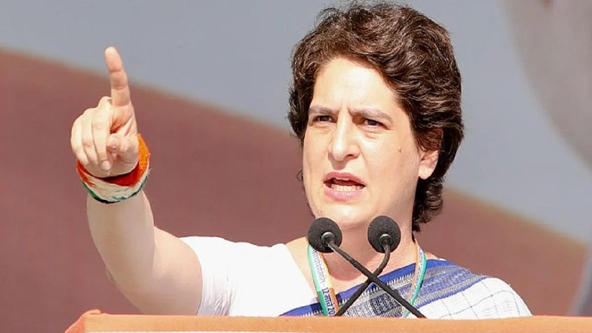 Congress General Secretary Priyanka Gandhi (Photo Courtesy: Twitter/@ians_india)