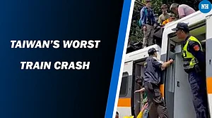 Taiwan train crash leaves 48 dead