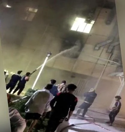 Over 80 persons killed in massive hospital fire in Baghdad