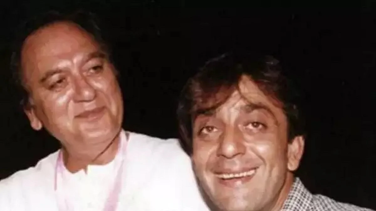 Sanjay Dutt with his father Sunil Dutt (Photo Courtesy: Social Media)