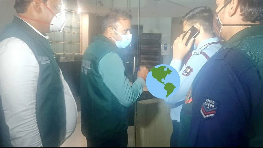 Photo courtesy: Twitter/@rajshekharTOI