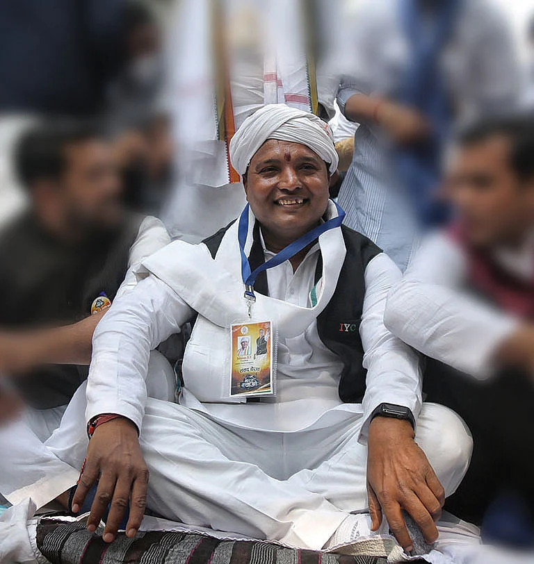 Indian Youth Congress president B.V. Srinivas 