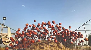 The installation at Shahjahanpur on the Delhi-Rajasthan border