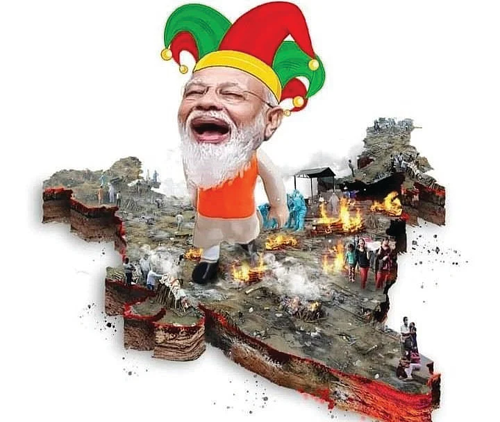 The emperor has no clothes: PM Modi in social media memes