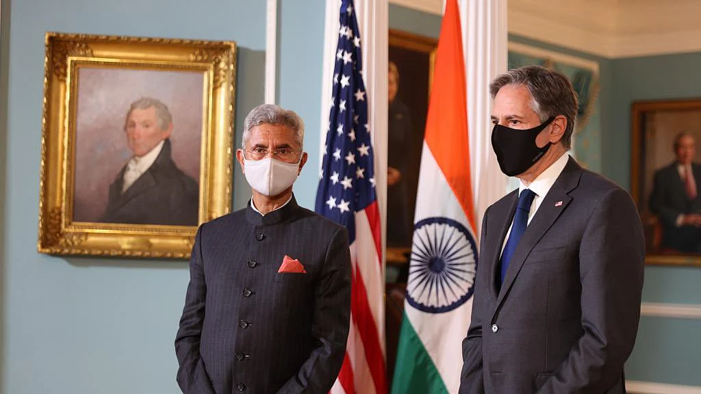S. Jaishankar with US Secretary of State Antony Blinken
