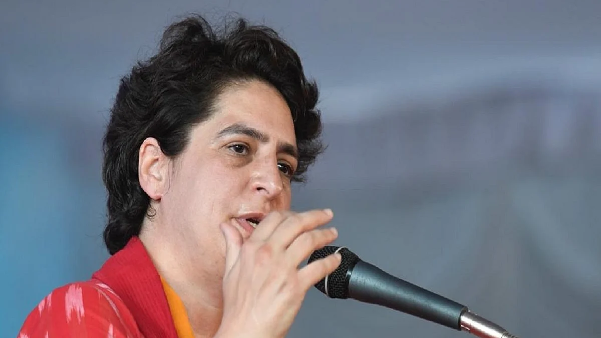 Priyanka Gandhi (Photo Courtesy: IANS)