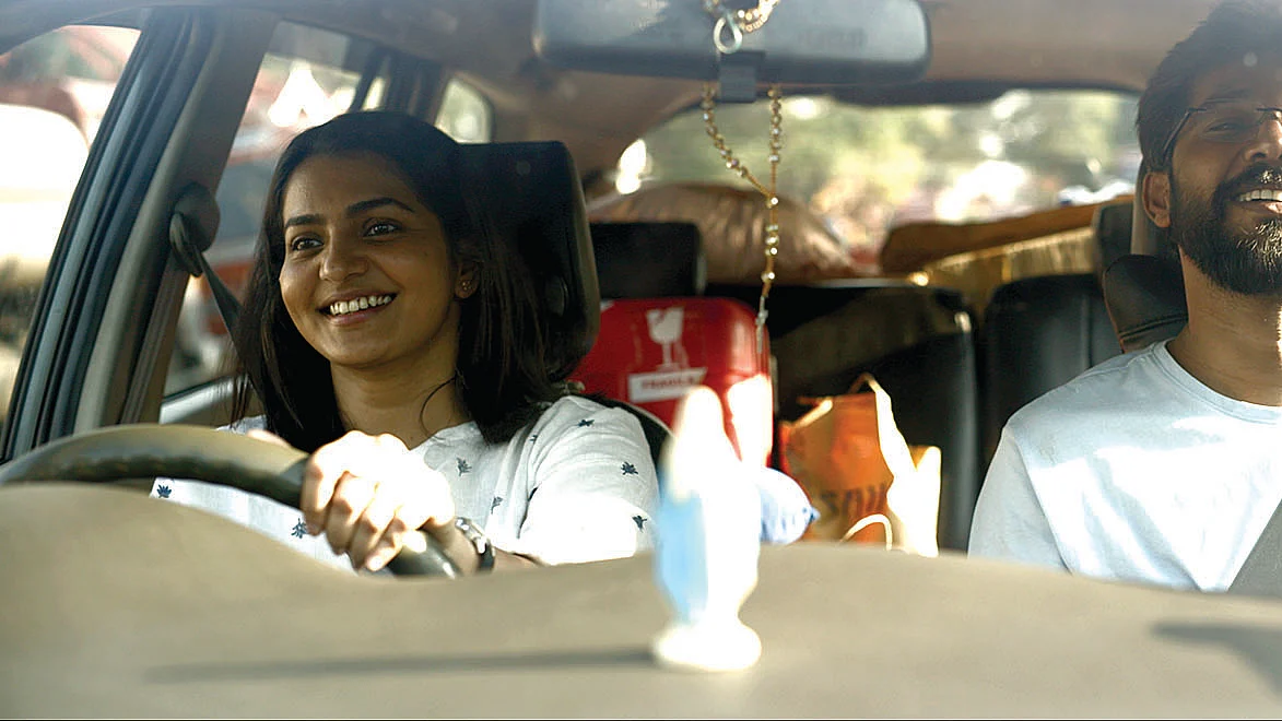 A still from 'Aarkkariyam'